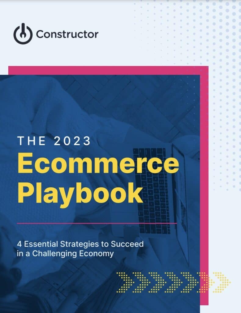 Constructor 2023 ecommerce playbook
