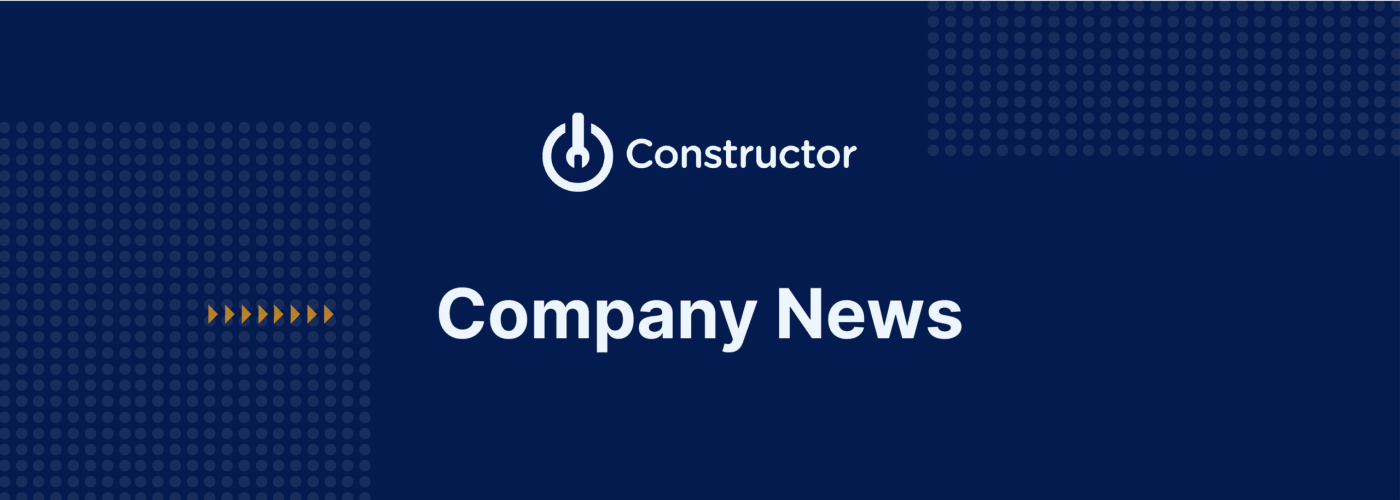 Constructor company news